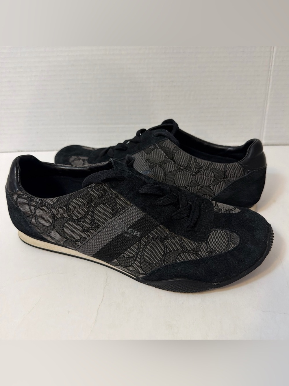 Coach Kelson Signature Logo Sneakers Womens 8